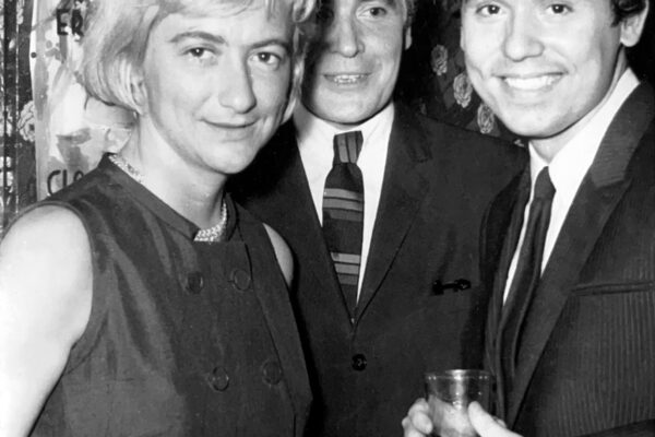 Raphael con Françoise Sagan.