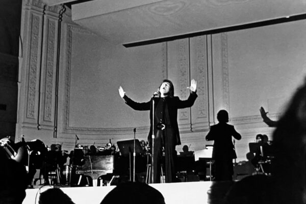 El primer concierto en el Carnegie Hall de Nueva York.