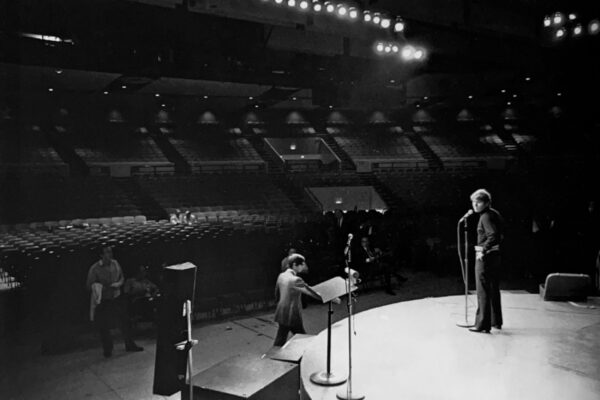 Raphael, durante el ensayo en el Felt Forum del Madison Square Garden.