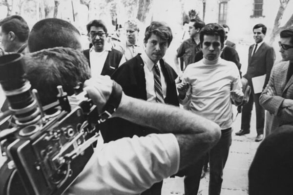 Raphael, en México, antes de la grabación de un reportaje.