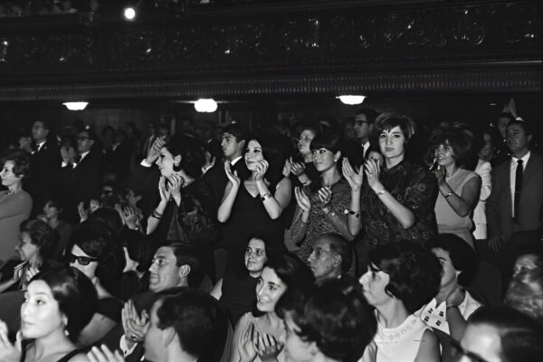El público del Palacio de la Música de Madrid, en 1966.